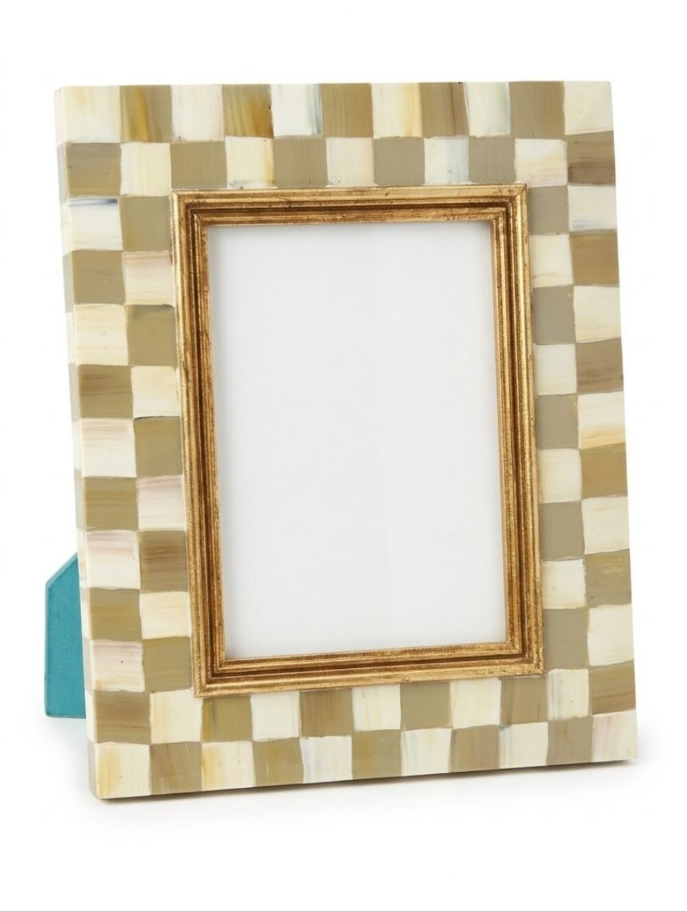 Mackenzie Childs "Parchment Check" Frame 5x7